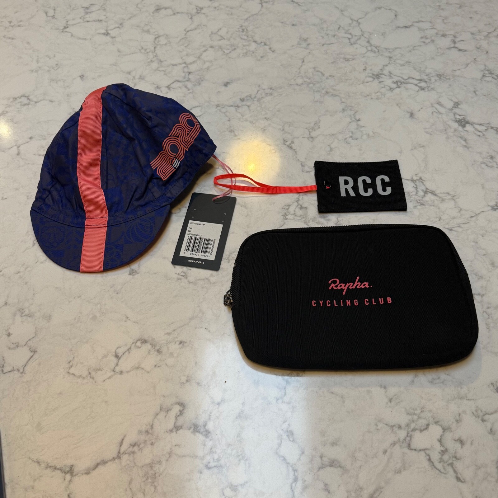 Rapha RCC Membership Kit 2020 - Cap Tag Case