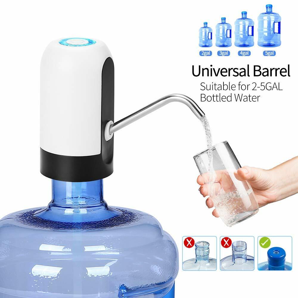 Water Bottle Pump Automatic universal Electric Switch 5 gallon USB Jug Dispenser