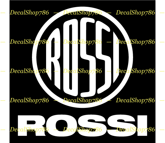 ROSSI Firearms II - Hunting/Outdoor Sports - Vinyl Die-Cut Peel N' Stick Decal