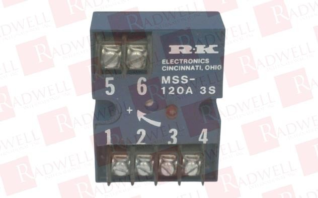 R-K ELECTRONICS MSS-120A-3S / MSS120A3S (USED)