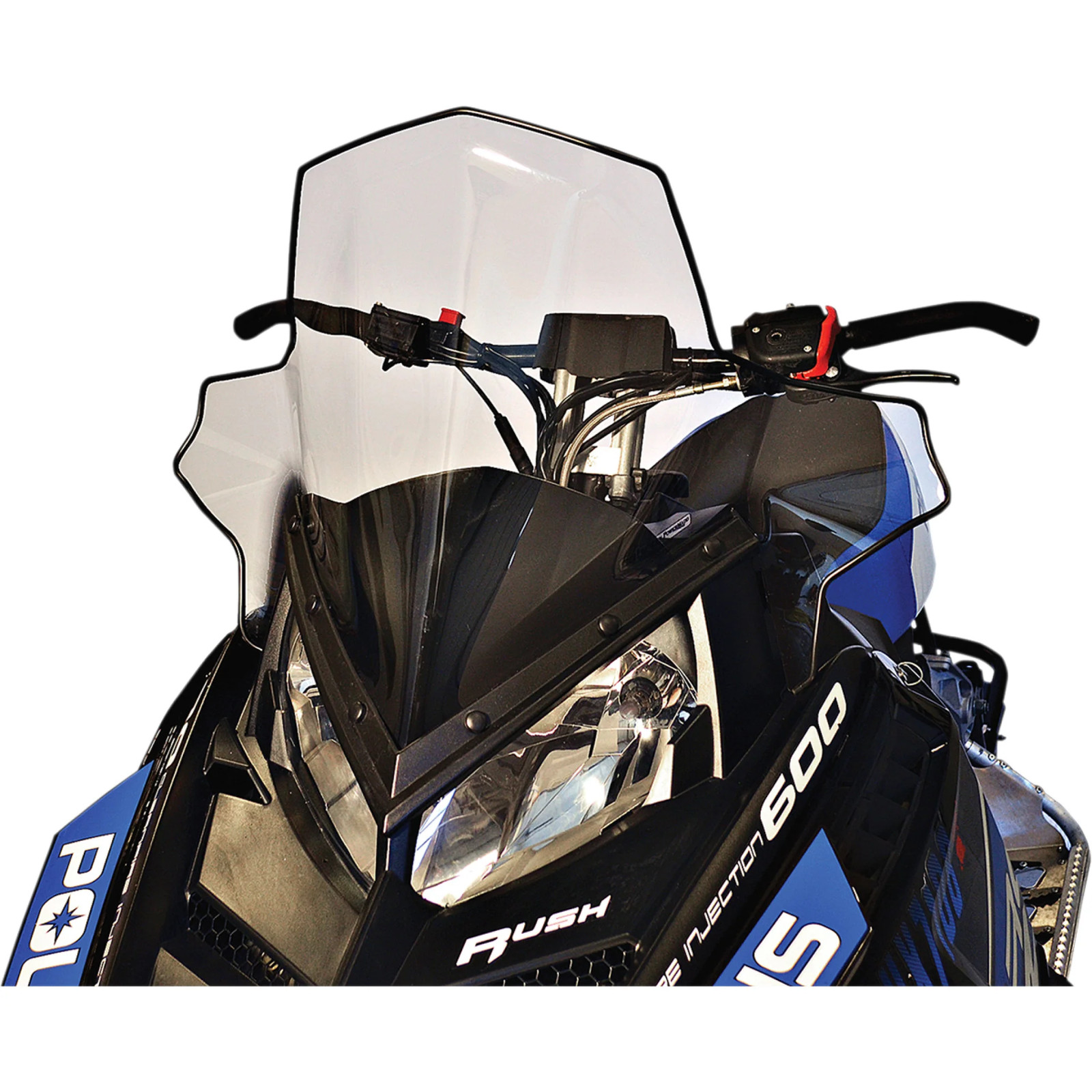 POWERMADD 2318-0121 11830 Cobra™ Windshield Windshield - Mid - Polaris