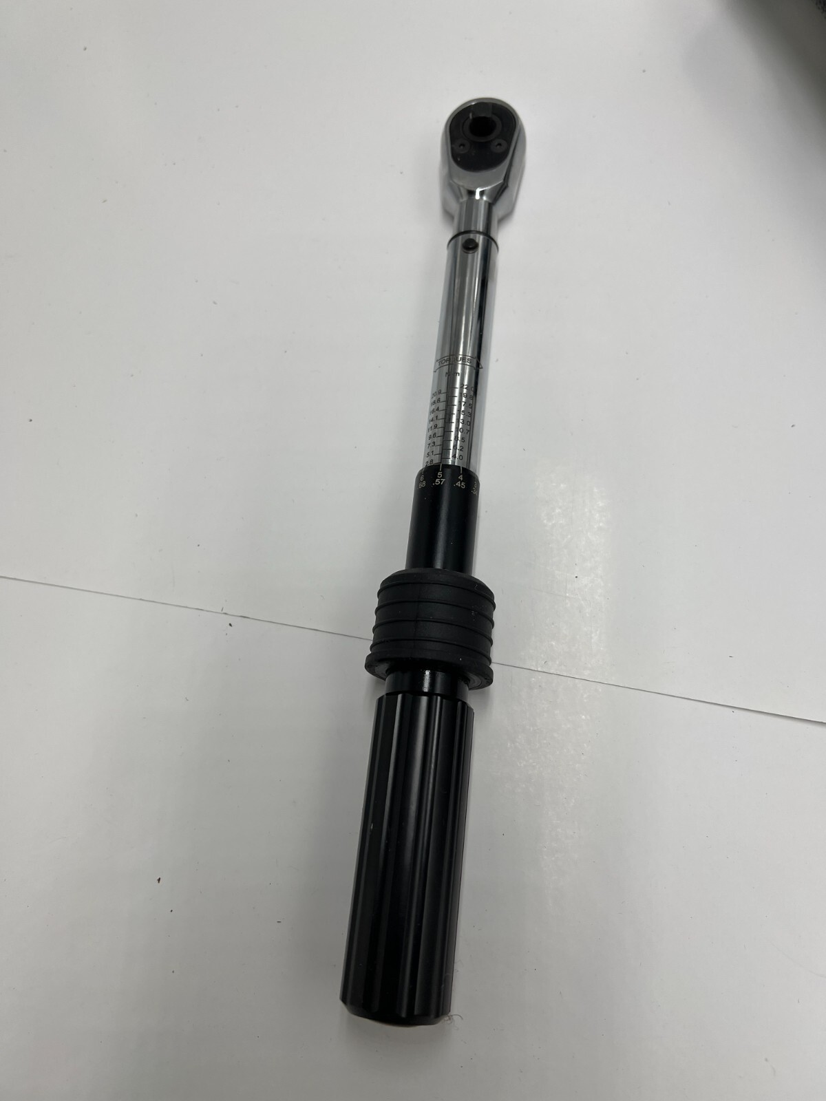 Central Tools 97361B 200 In Lb Torque Wrench Fixed Square ‎Powder Coated