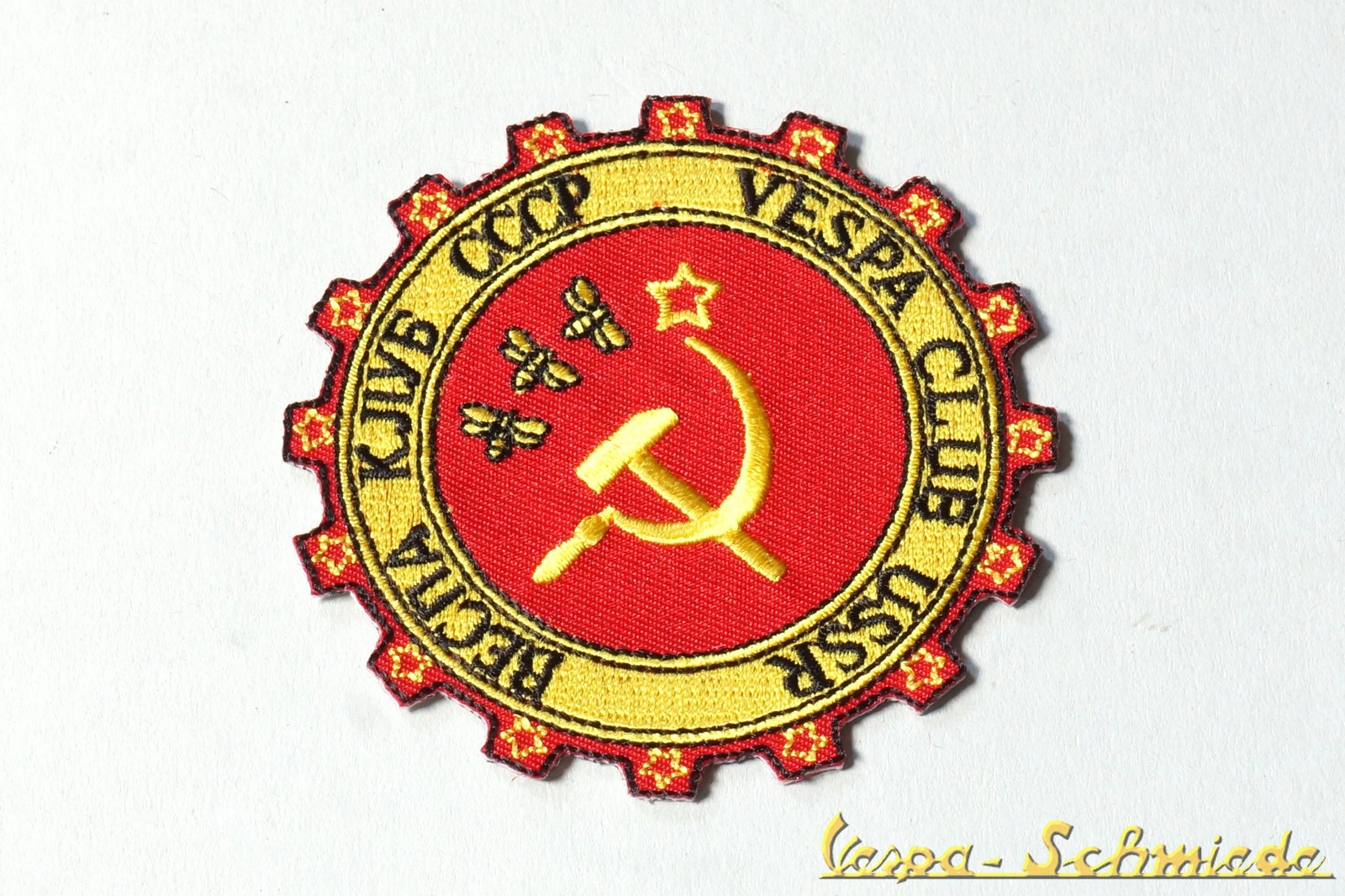 Patch "Vespa Club USSR" - Club USSR CCCP Russia Russia V50 Piaggio Patch