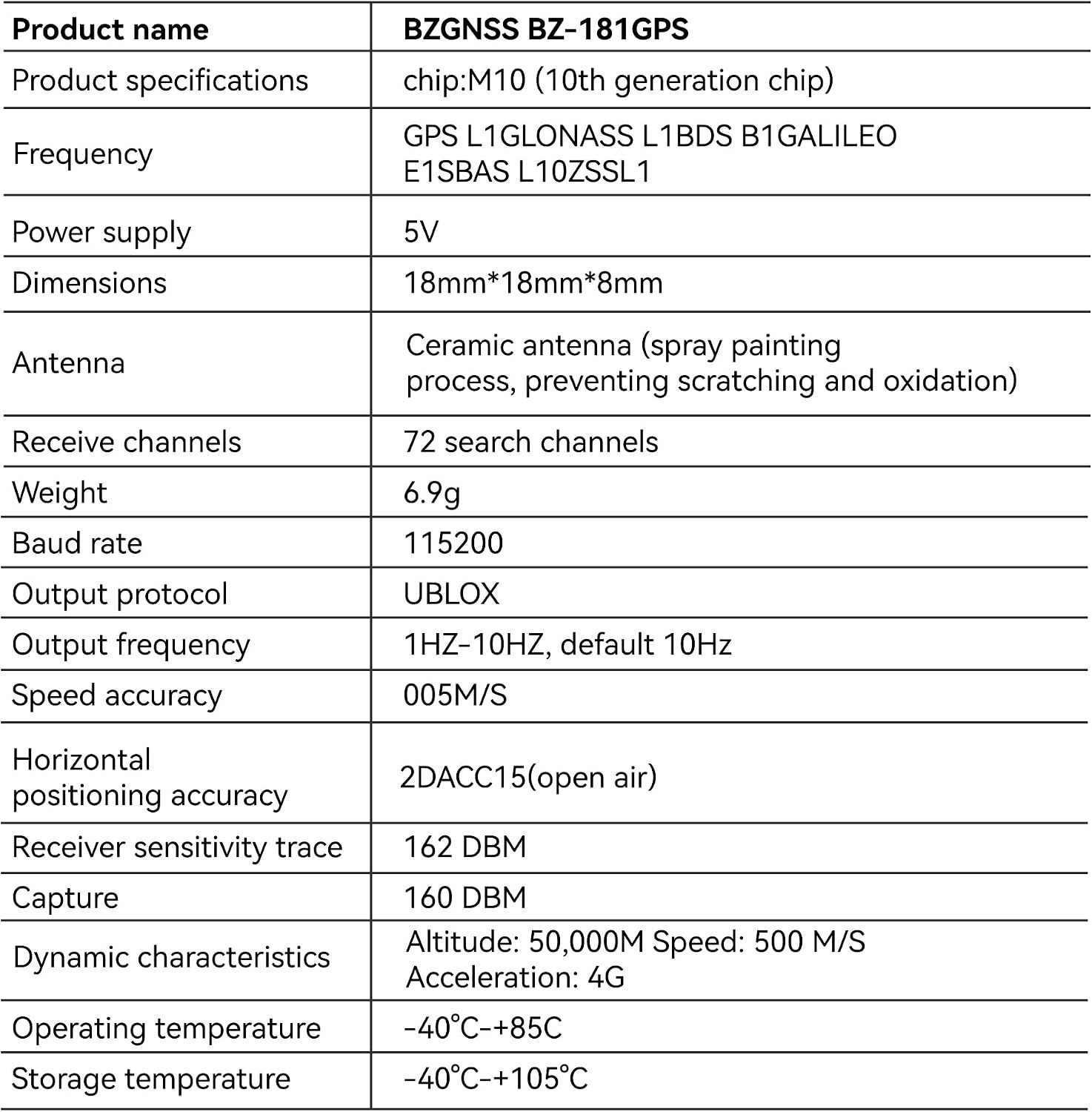 Compact M10 GPS Module with Built-in Battery for Enhanced Drone Functionality