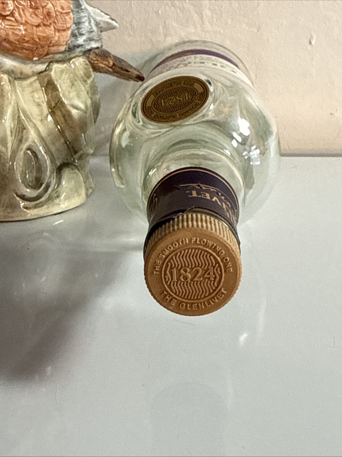The Glenlivet 14 Years Cognac Cask Selection - EMPTY BOTTLE - Rare (as is)