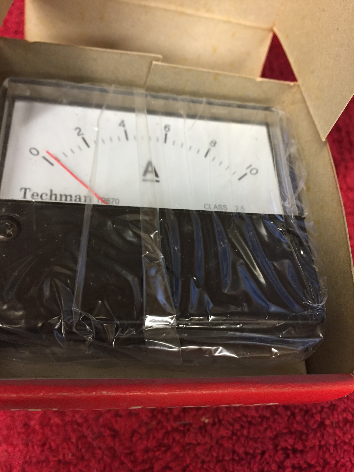 TECHMAN PANEL METER MODEL TP-670  0-10 DCA
