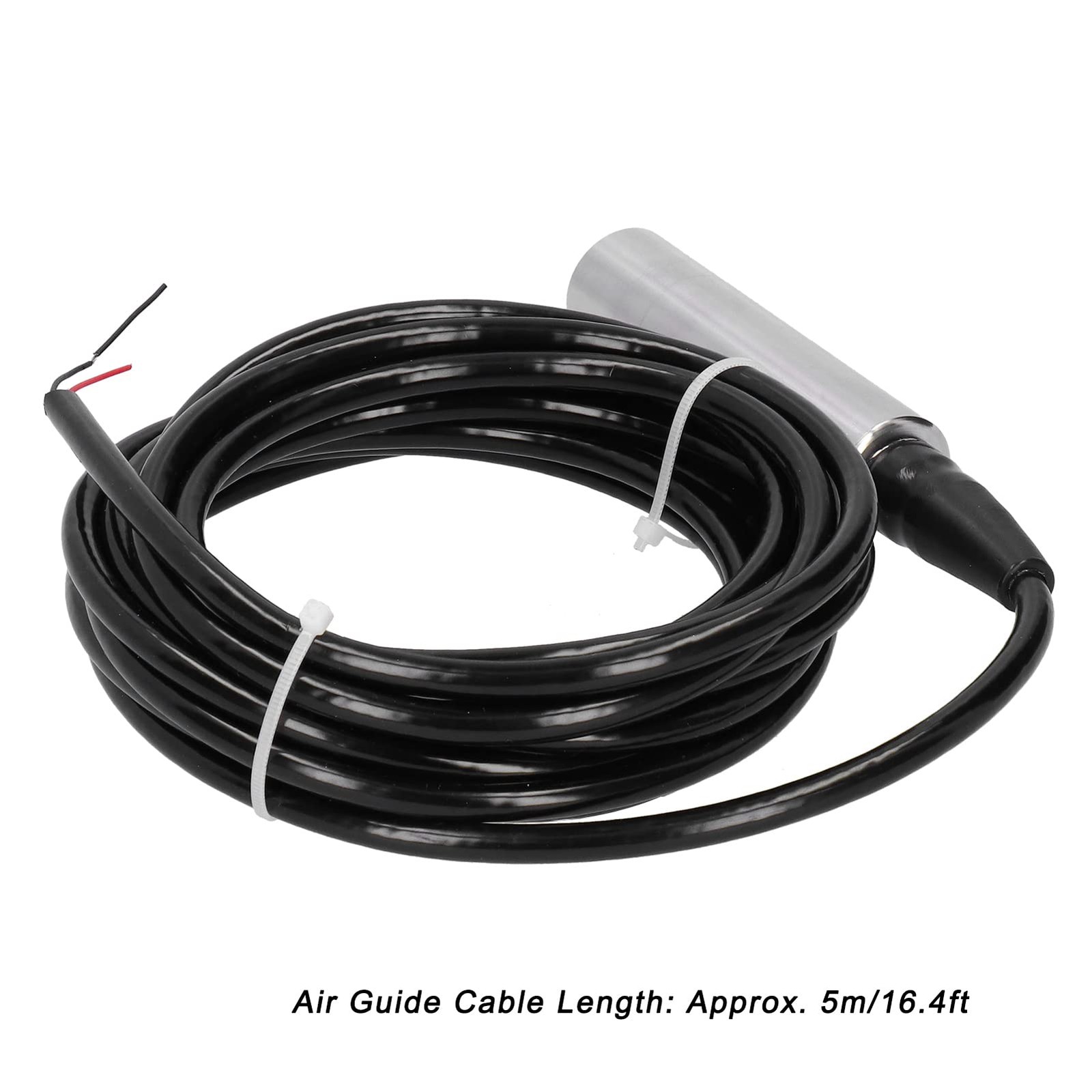 0-3m Liquid Level Transmitter, YB2JF 12-32VDC 4-20mA Sensor Throw in...