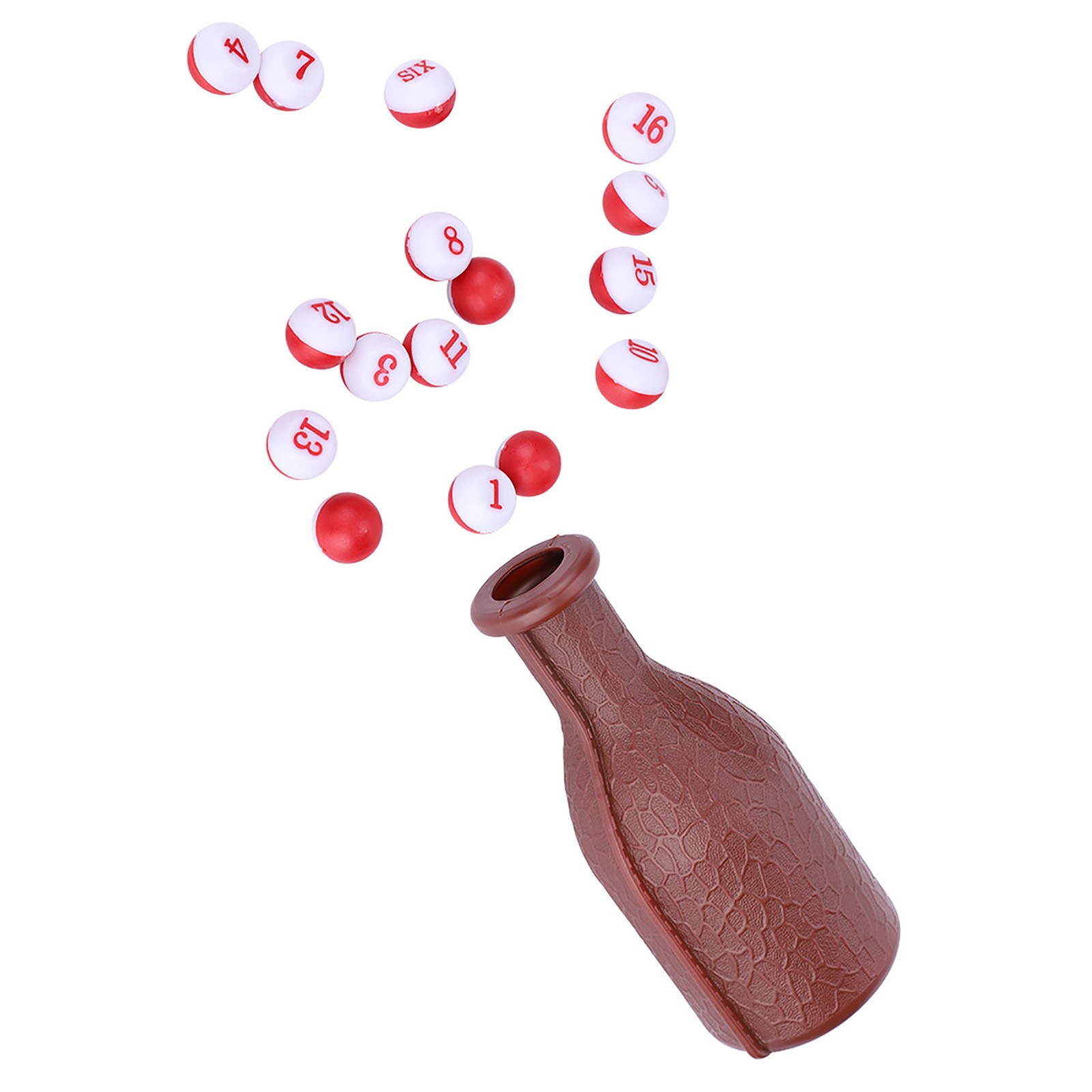 Pool Dice Set With Shaker Bottle For Billiards Games