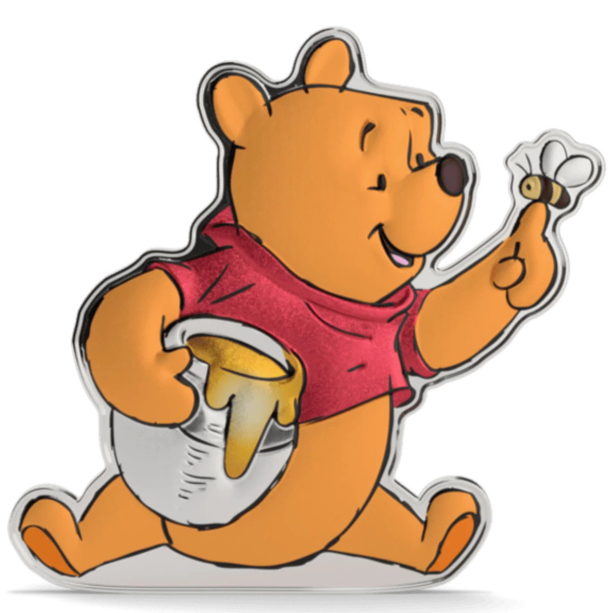 2025 Niue Disney Winnie The Pooh For the Love of Honey 1 oz Silver