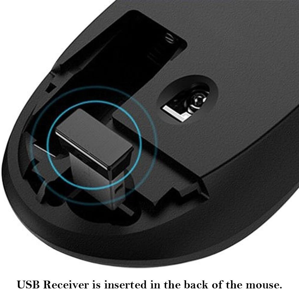 Comfortable 2.4 GHz Long Range Wireless Mouse 1600 DPI 15M Working Distance