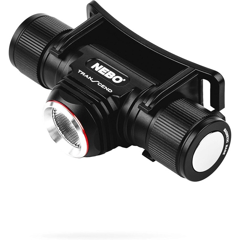 Rechargeable Waterproof Headlamp Adjustable Brightness LED Flashlight EDC Light