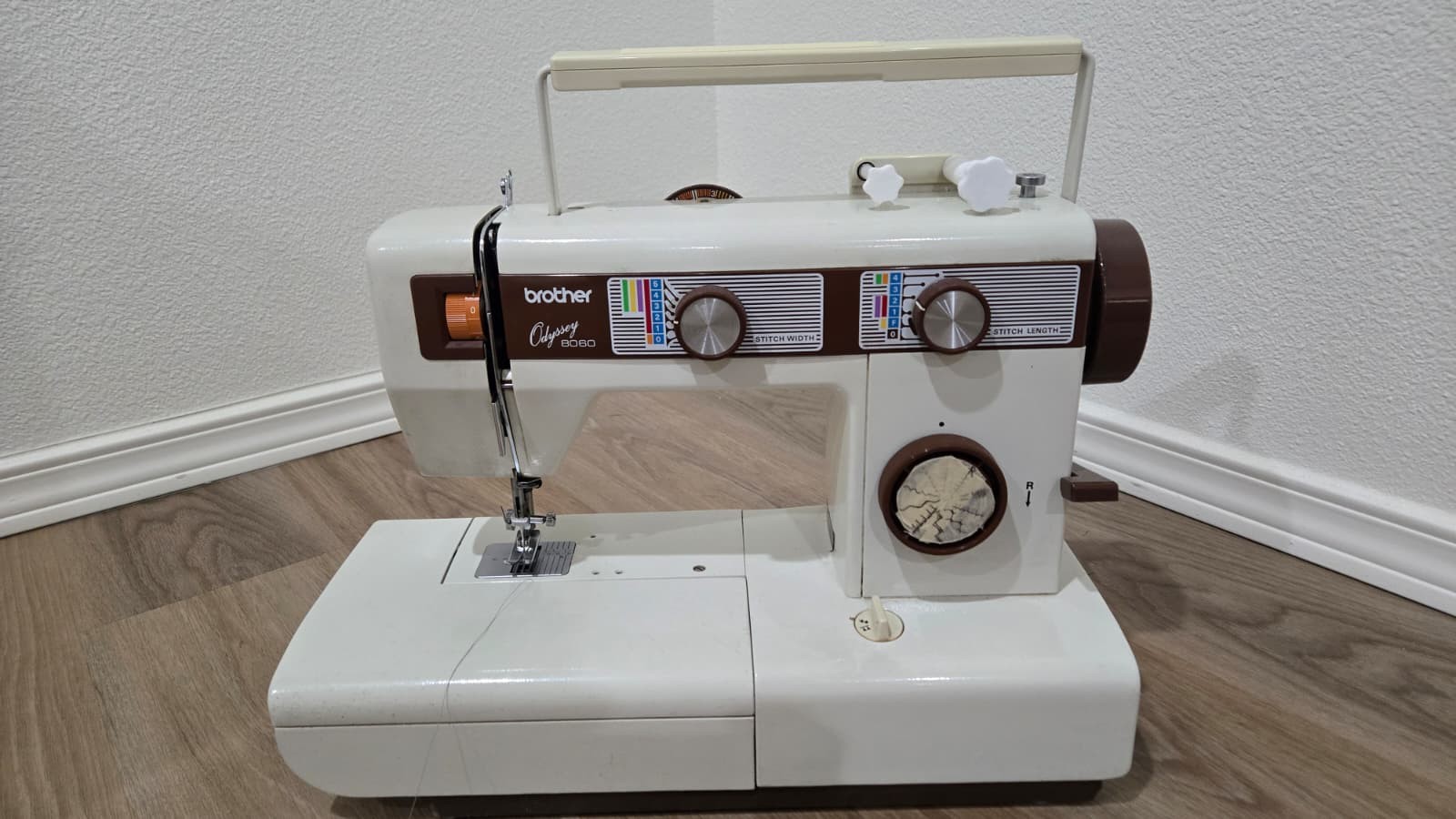 Vintage Brother Odyssey 8060 Sewing Machine w/ Foot Pedal Tested Working