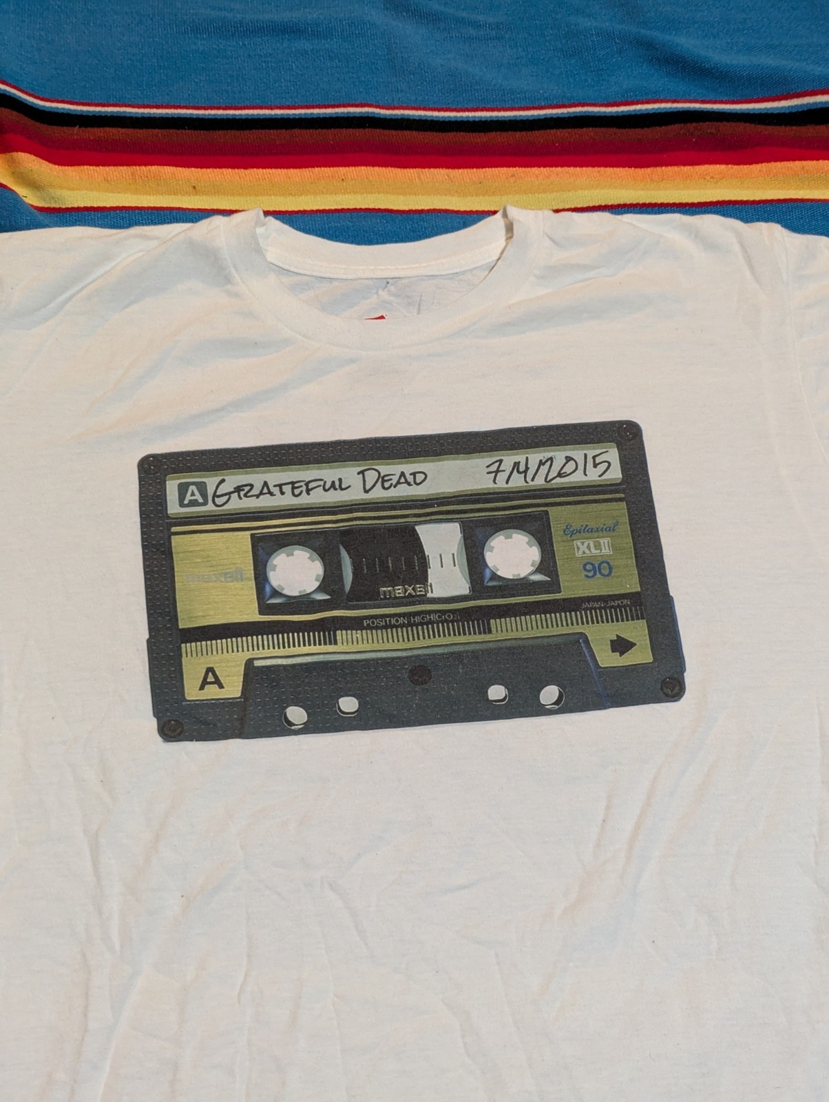 Grateful Dead Fare Thee Well GD50 Lot Tee Lrg Chicago 7/4/15 Grateful Dead Shirt