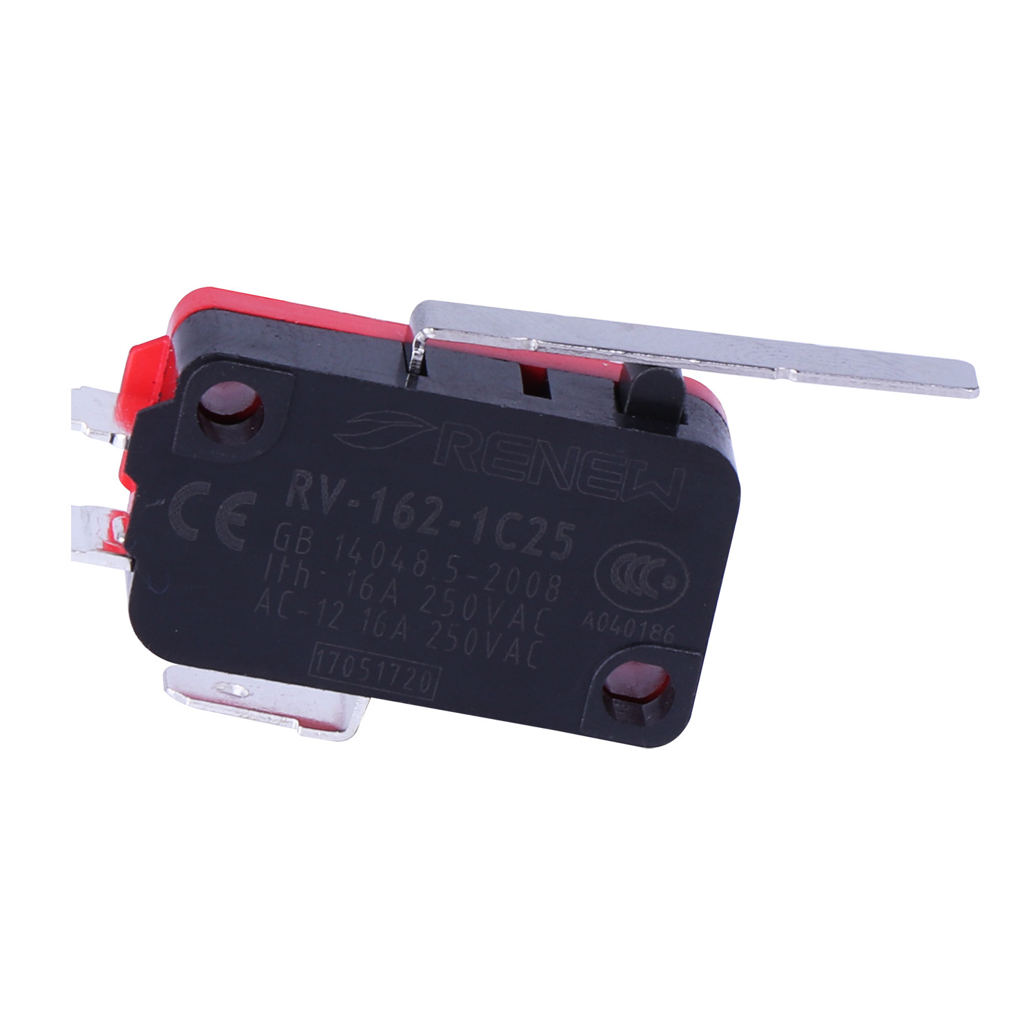 5pcs RV-162-1C25  Momentary Ｍicro Switch Push Button Limit Switch Hinge Lever