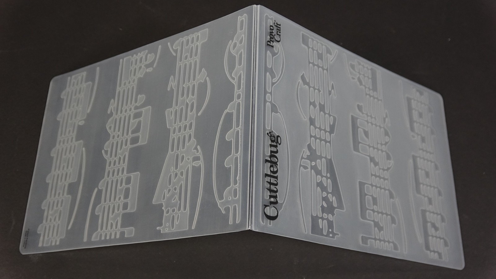 2007 Cuttlebug Embossing Folder Allegro 37-16641