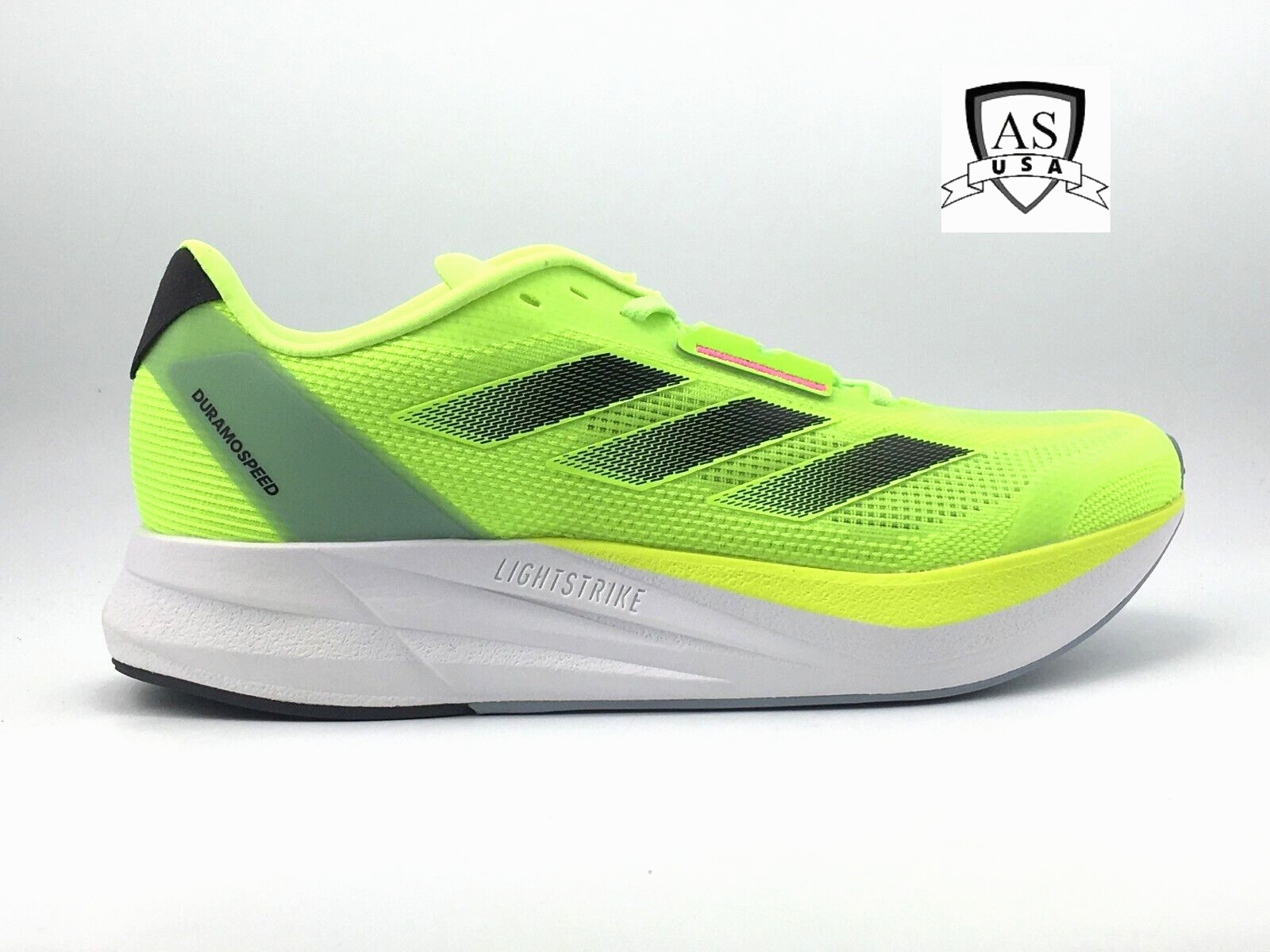 Adidas DURAMO Speed IF4820 Mens Sports Athletic Shoes Running Size 8 Lucid Lemon
