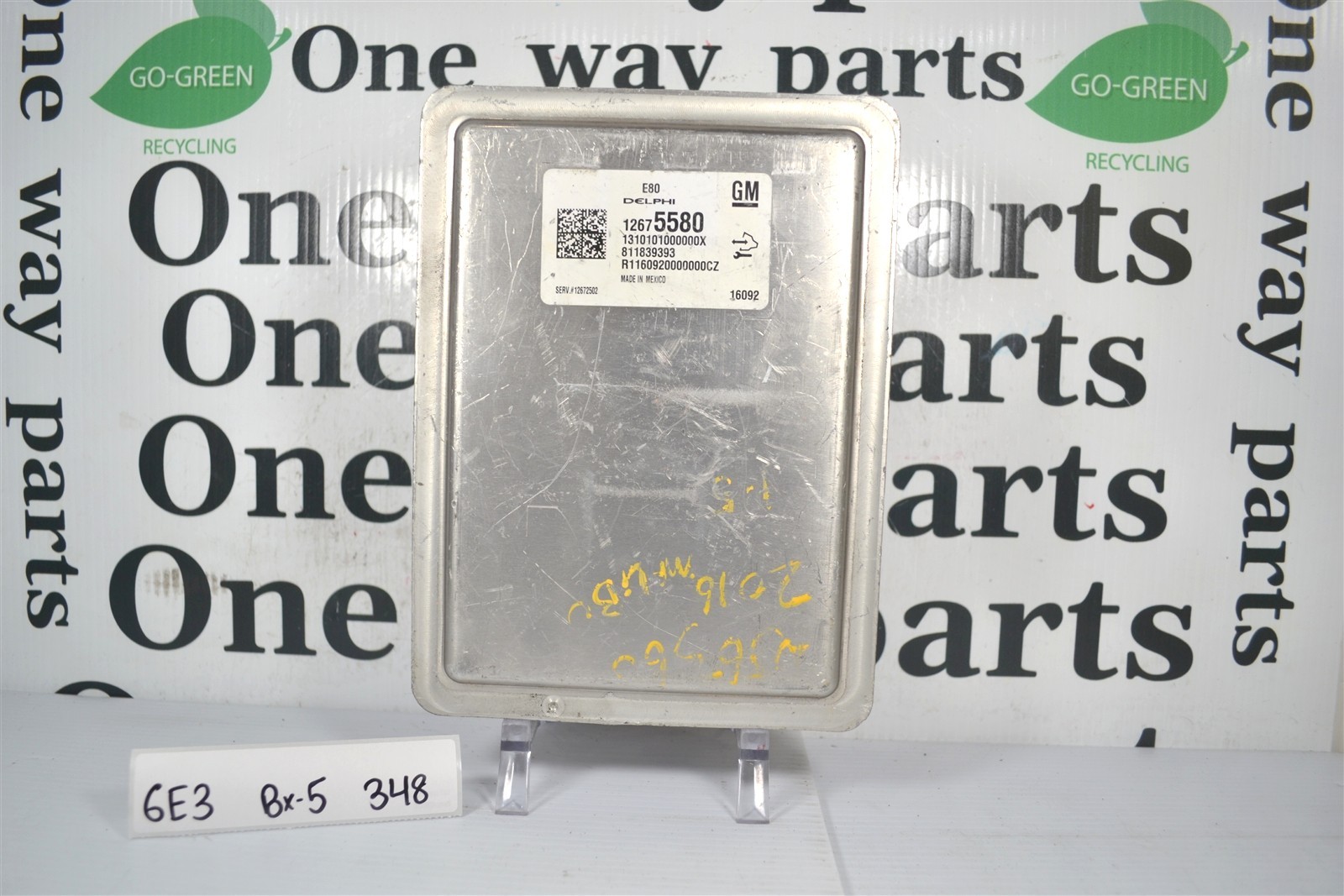 12672502 Chevy Cruez Malibu CT6 2016 Engine Control Unit ECU Module 6E3 348 B5