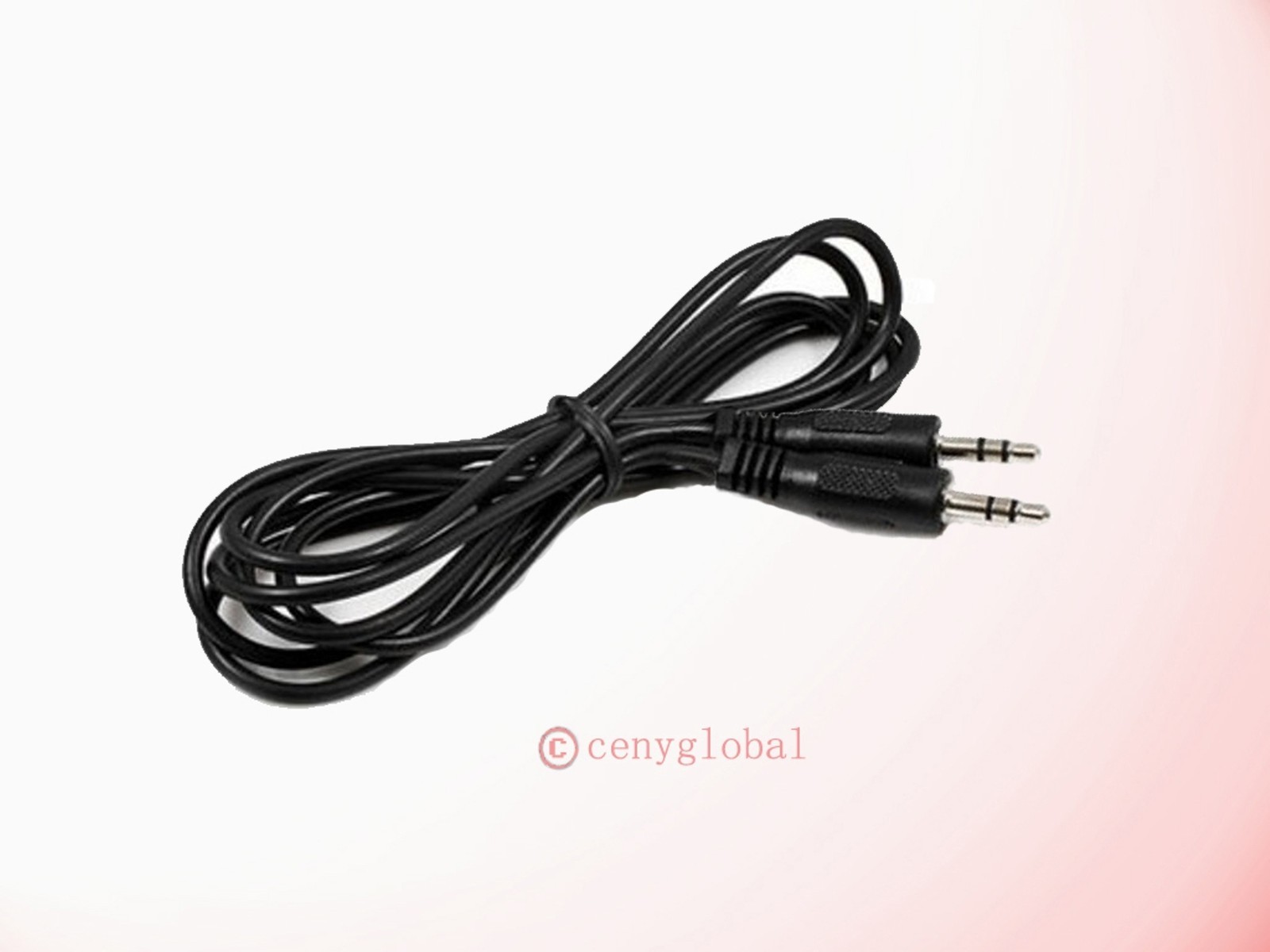 Male to M Stereo Audio Adapter Cable Startech MU3MMS2RA 3.5mm 6' Straight Cord