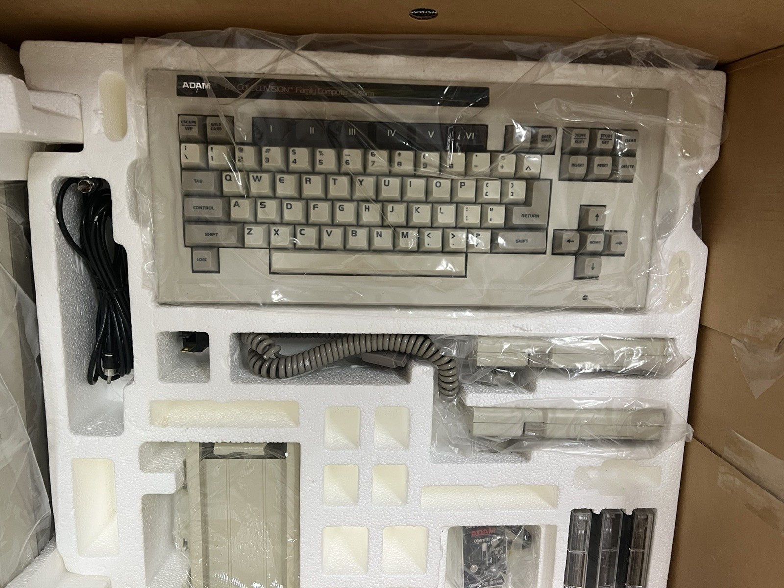 ADAM Colecovision Family Computer System Boxed Tested READ DESCRIPTION
