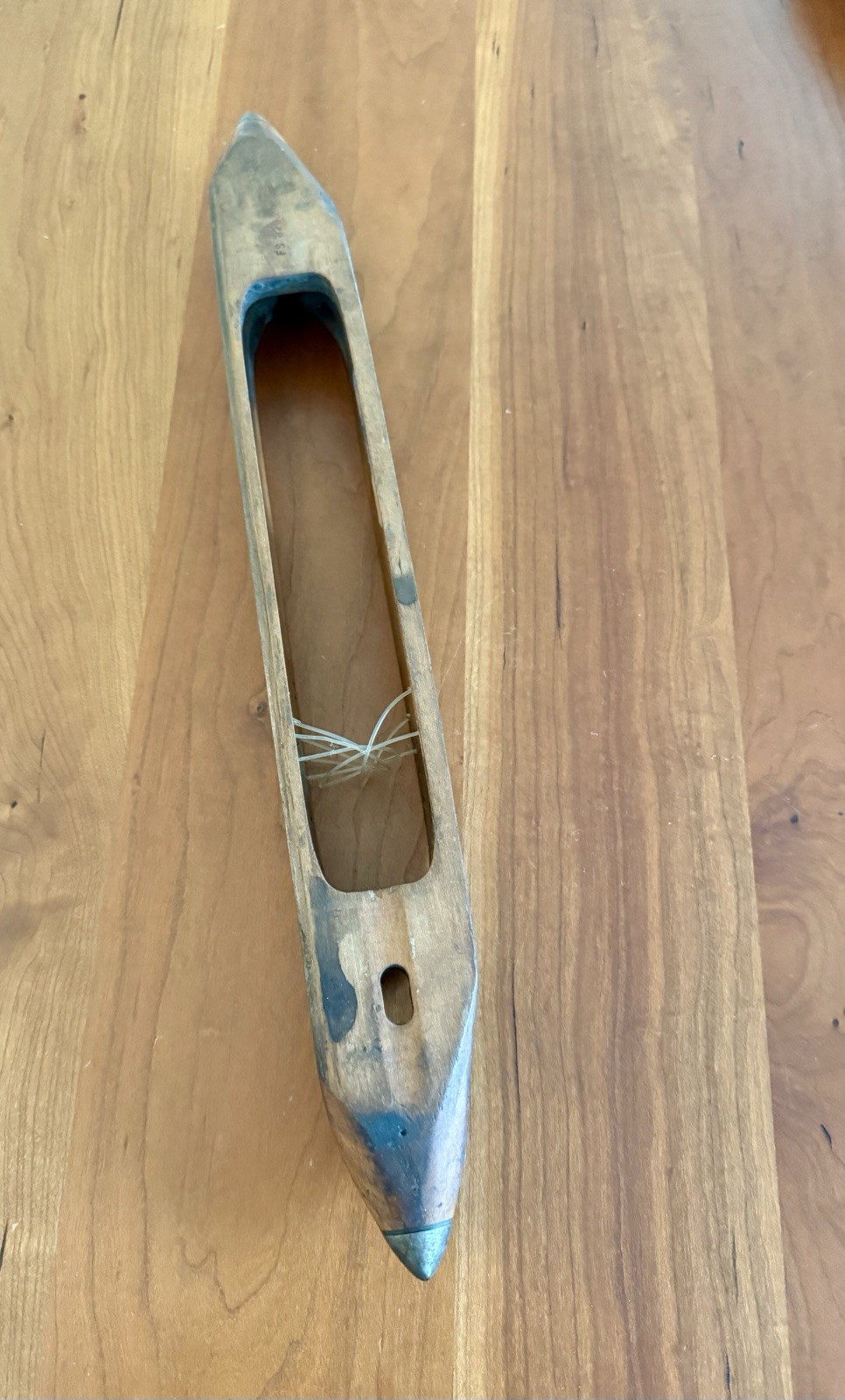 Antique Boat Shuttle Textile