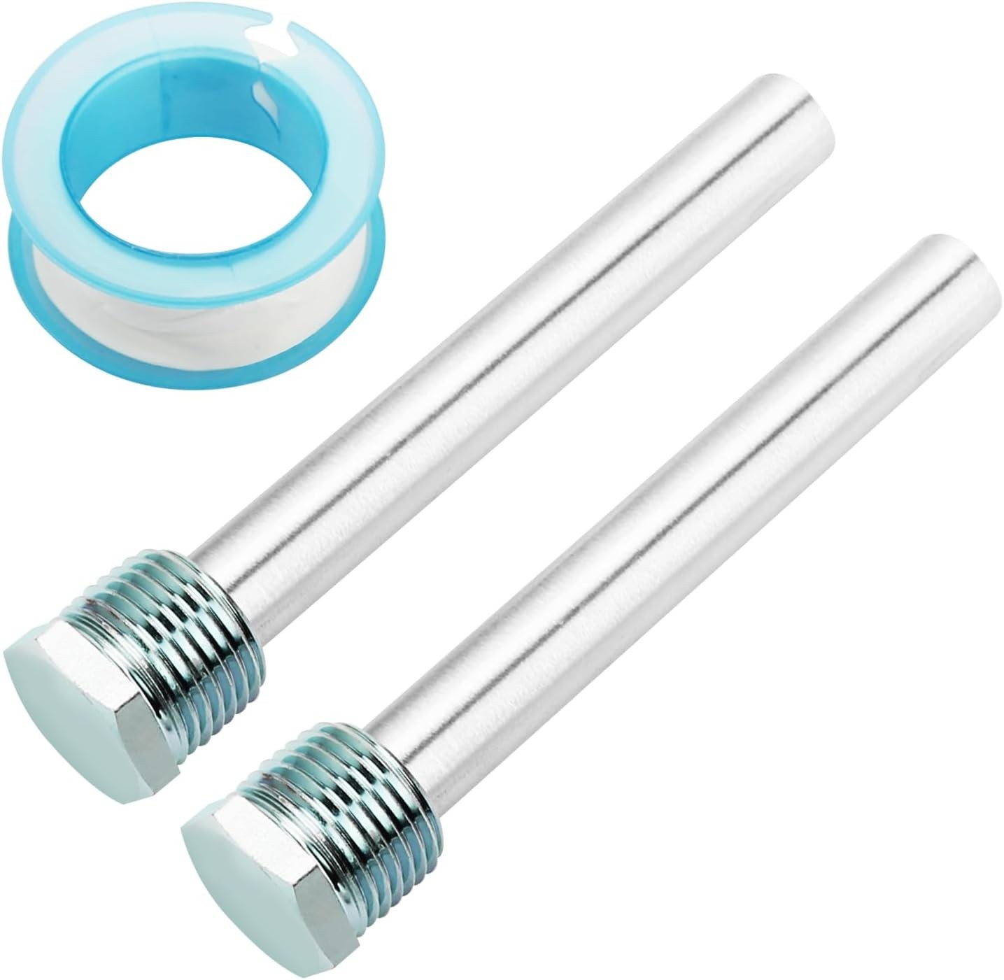 RV Water Heater Anode Rod - 4.5" L X 1/2" NPT/camper water heater Silver