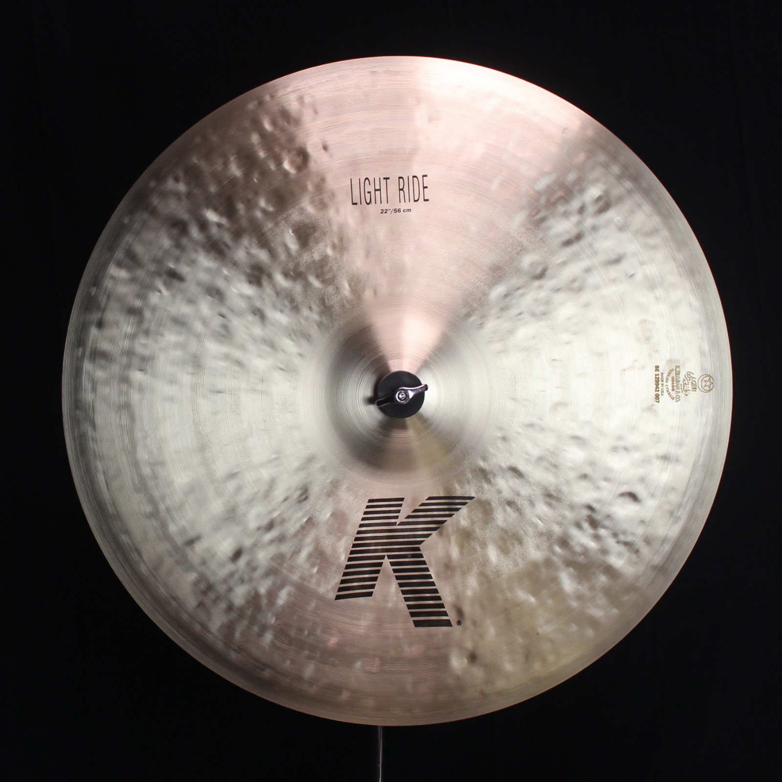 Zildjian 22" K Light Ride - 2490g (video demo)
