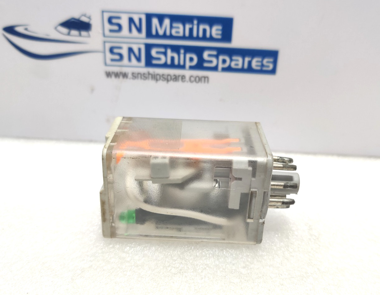 Dayton 1EGV9 Octal Relay Button Led 120VAC
