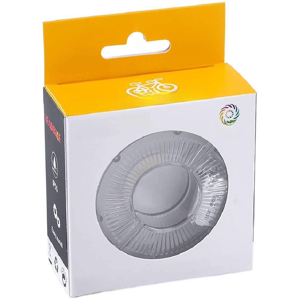 Easy Install Bicycle Hub Light for 30mm Diameter Wheels with 7 Color Options