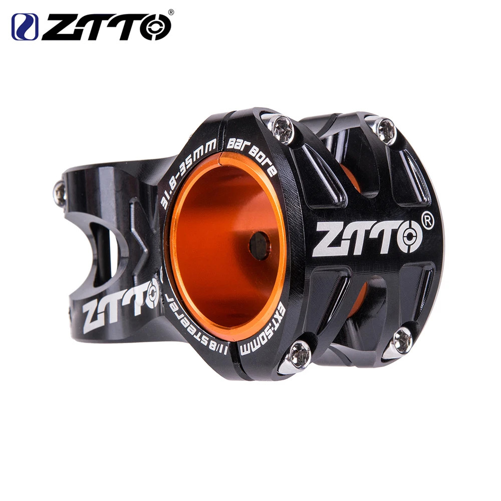MTB 50mm CNC Stem 31.8mm Handlebar 0° Rise Ultralight DH AM Enduro Bike
