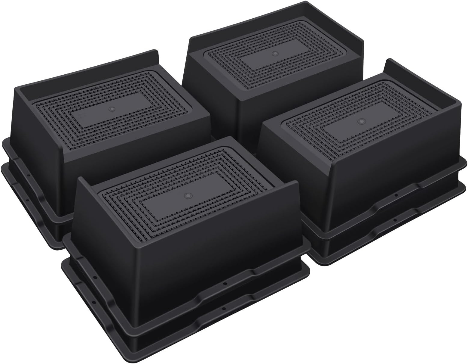 ANNKUT Bed Risers 3 Inch Heavy Duty,Oversized Couch Risers, Extra Wide Furnit...