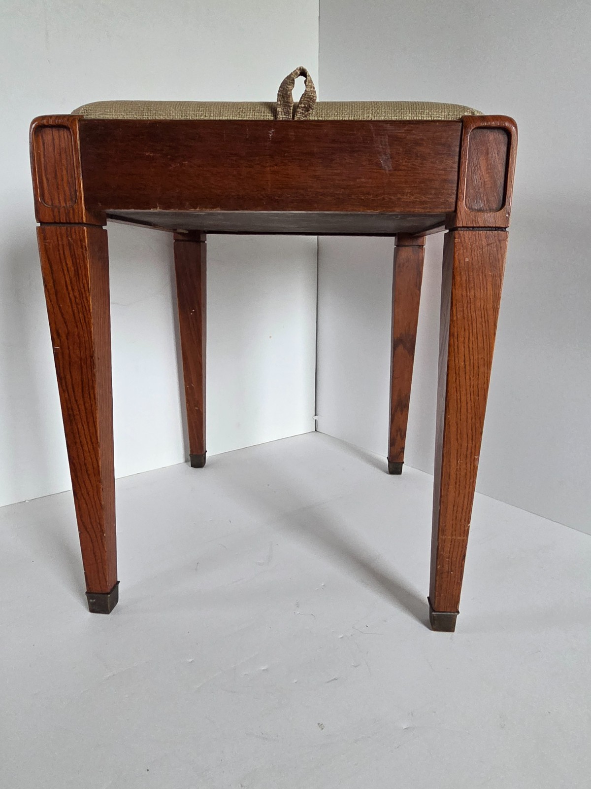Vintage Wood Singer Sewing Machine Bench / Stool