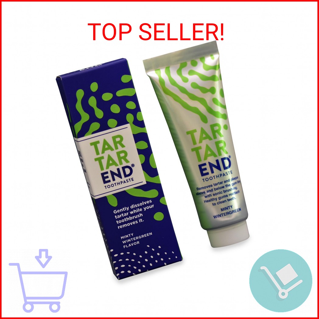 TartarEnd Toothpaste for Tartar Removal - Tartar Control Toothpaste to Remove Ta
