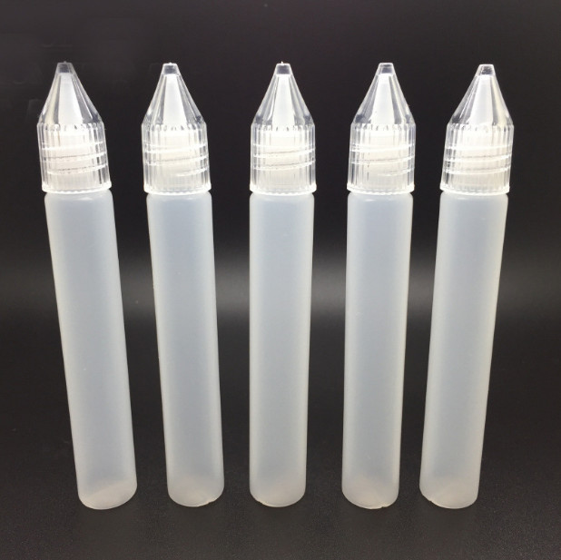 10pcs Cosmetic water bottling pen liquid sub bottling PE 15ml refueling bottle