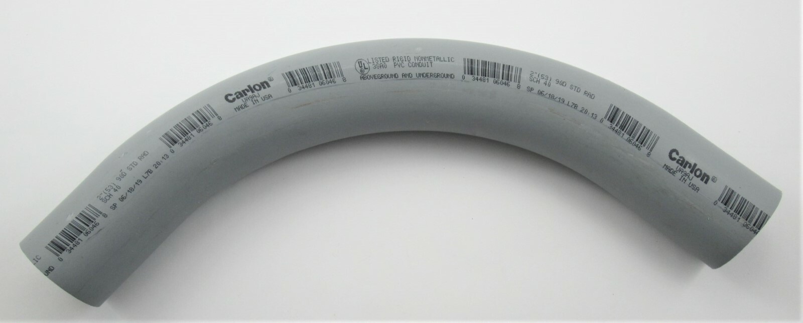 Carlon 2" Nonmetallic Schedule 40  90° Elbow   UA9AJ