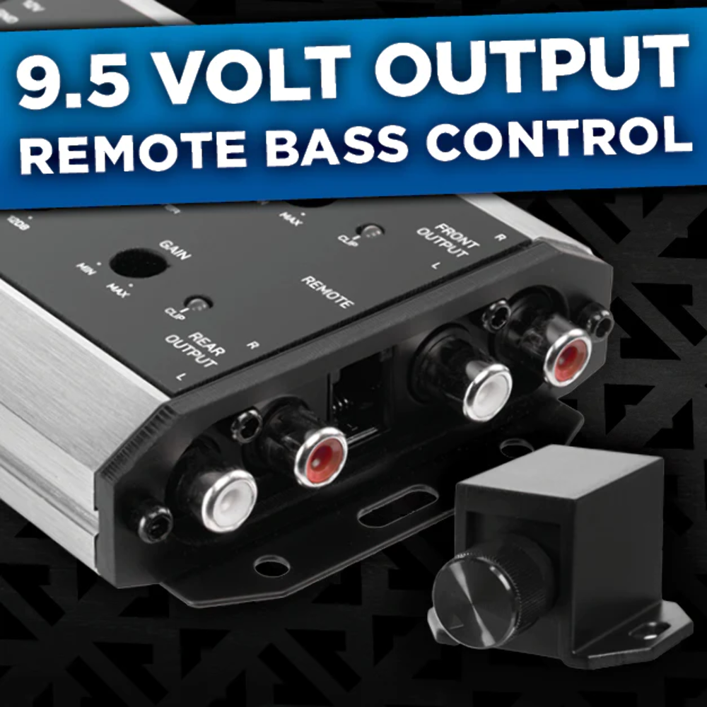 NVX XLOC24X 2 inputs / 4 outputs Line Output Converter with Remote Level Control