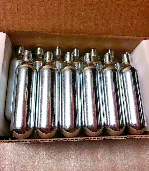 20 Food Grade 16g CO2 Beer Keg Chargers Home Brew carbonation  Threaded cartridg