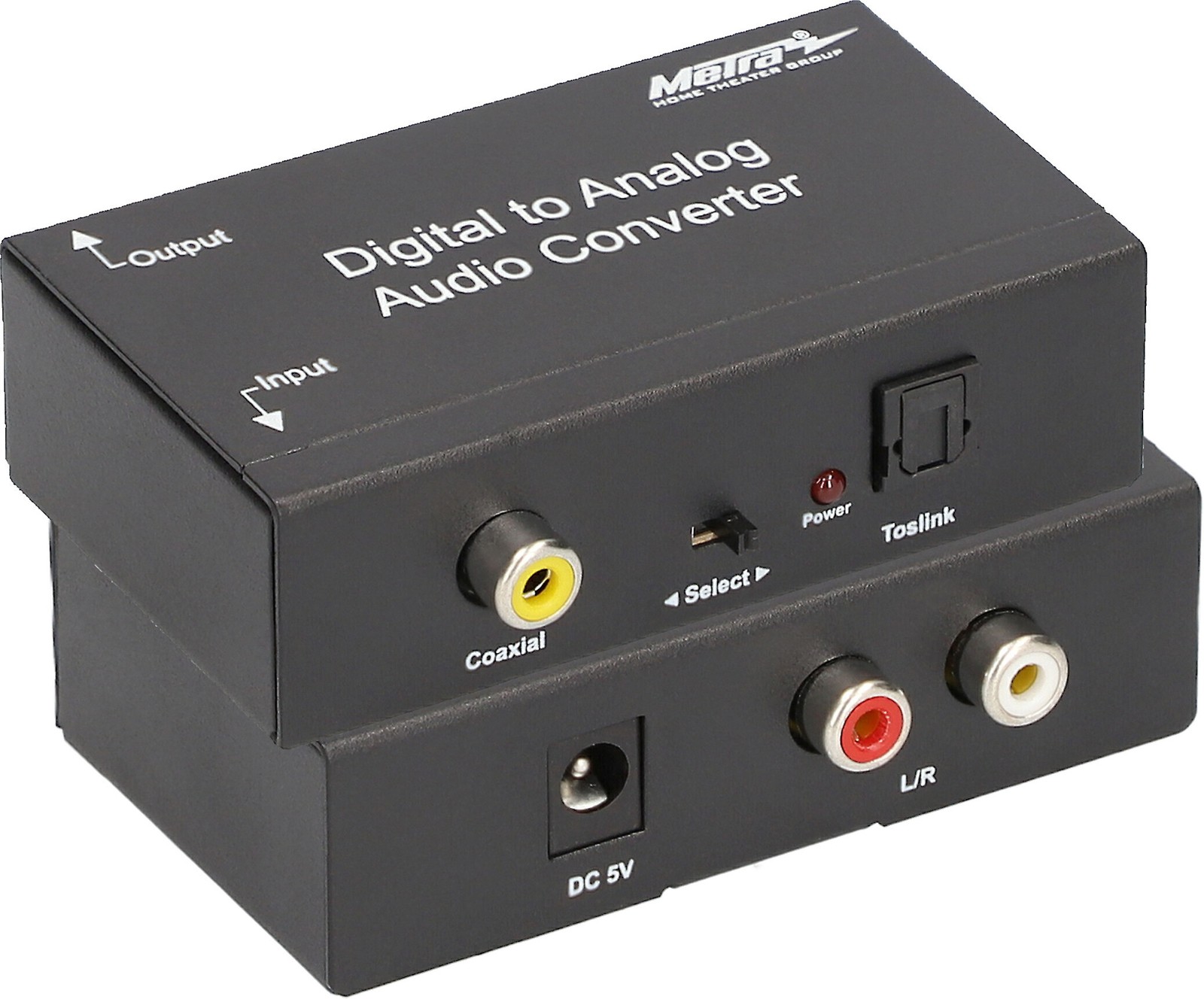 Ethereal Digital Toslink/Optical SPDIF to RCA Audio Converter