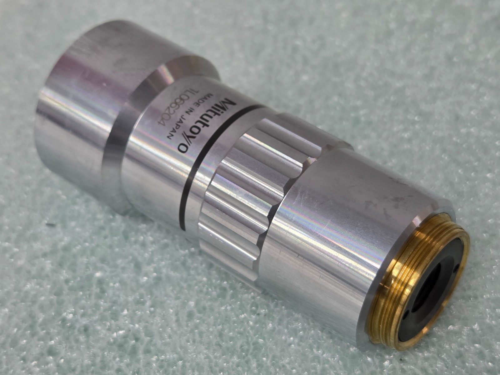 Mitutoyo M Plan Apo 1 X 0.025∞ / 0 f=200 Microscope Objective Lens