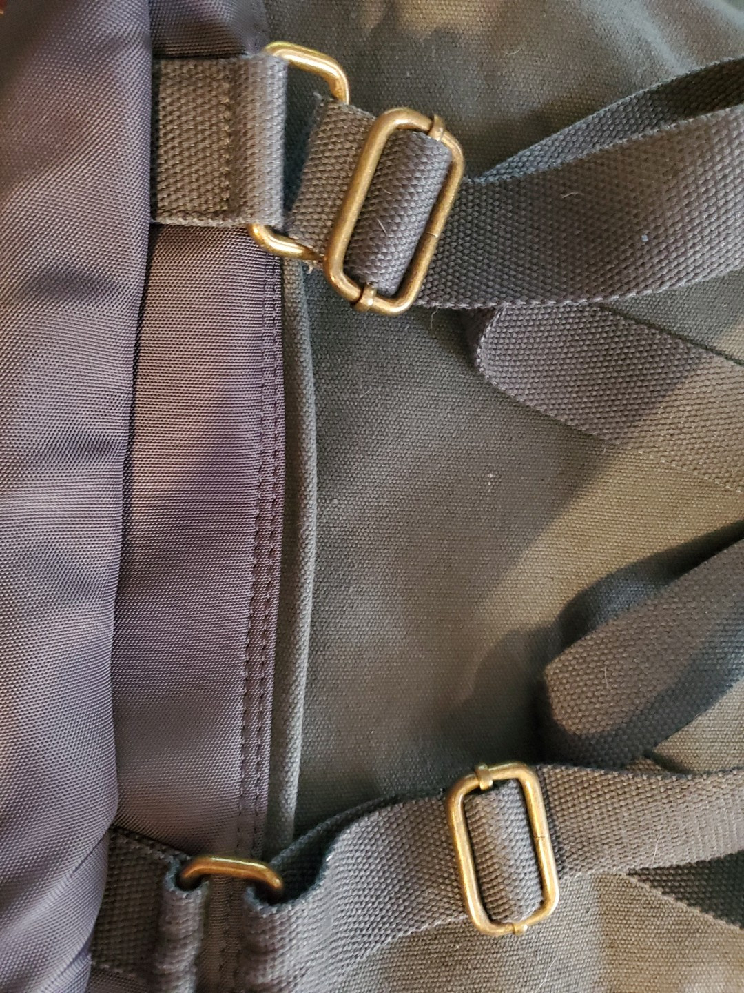 G.H. Bass &Co. hiking backpack/ bookbag/17”