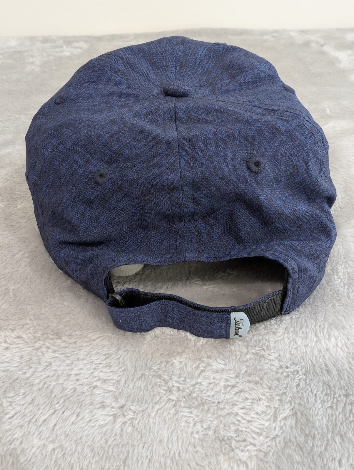 Titleist Performance Golf Hat Embroidered Logo Adjustable Breathable Blue