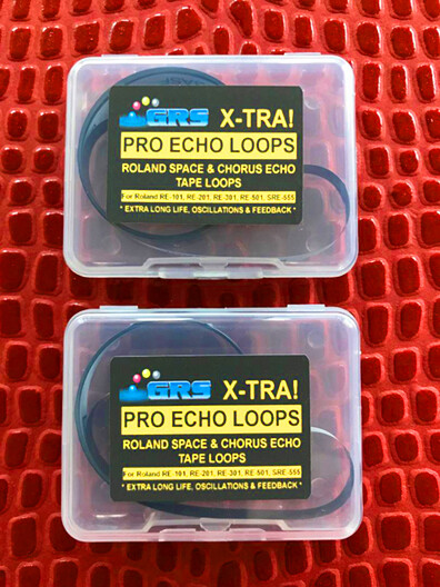 TWO 4 METER LONG TL4m TAPE LOOPS FOR ROLAND SPACE ECHO RE-201, 301, 501, SRE555