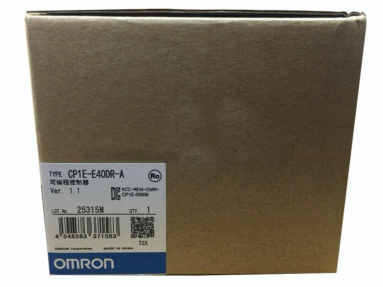 1PCS Omron CP1E-E40DR-A Module New in box