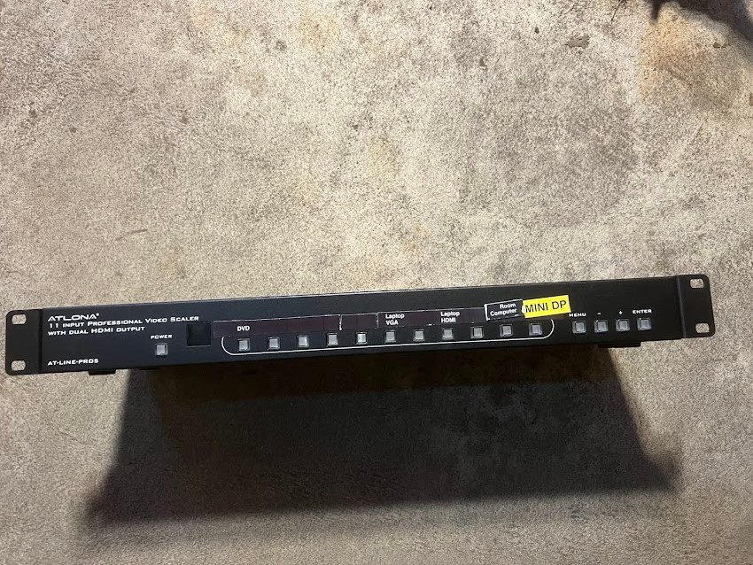 Atlona AT-LINE-PRO5 11 Input Professional Video Scaler w/ Dual HDMI Output