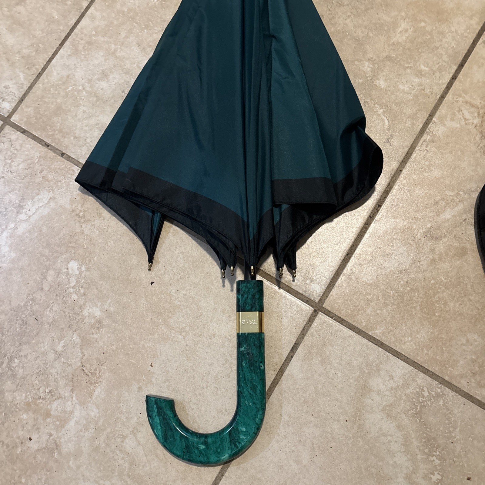 Tsar Umbrella Vintage Green Rare