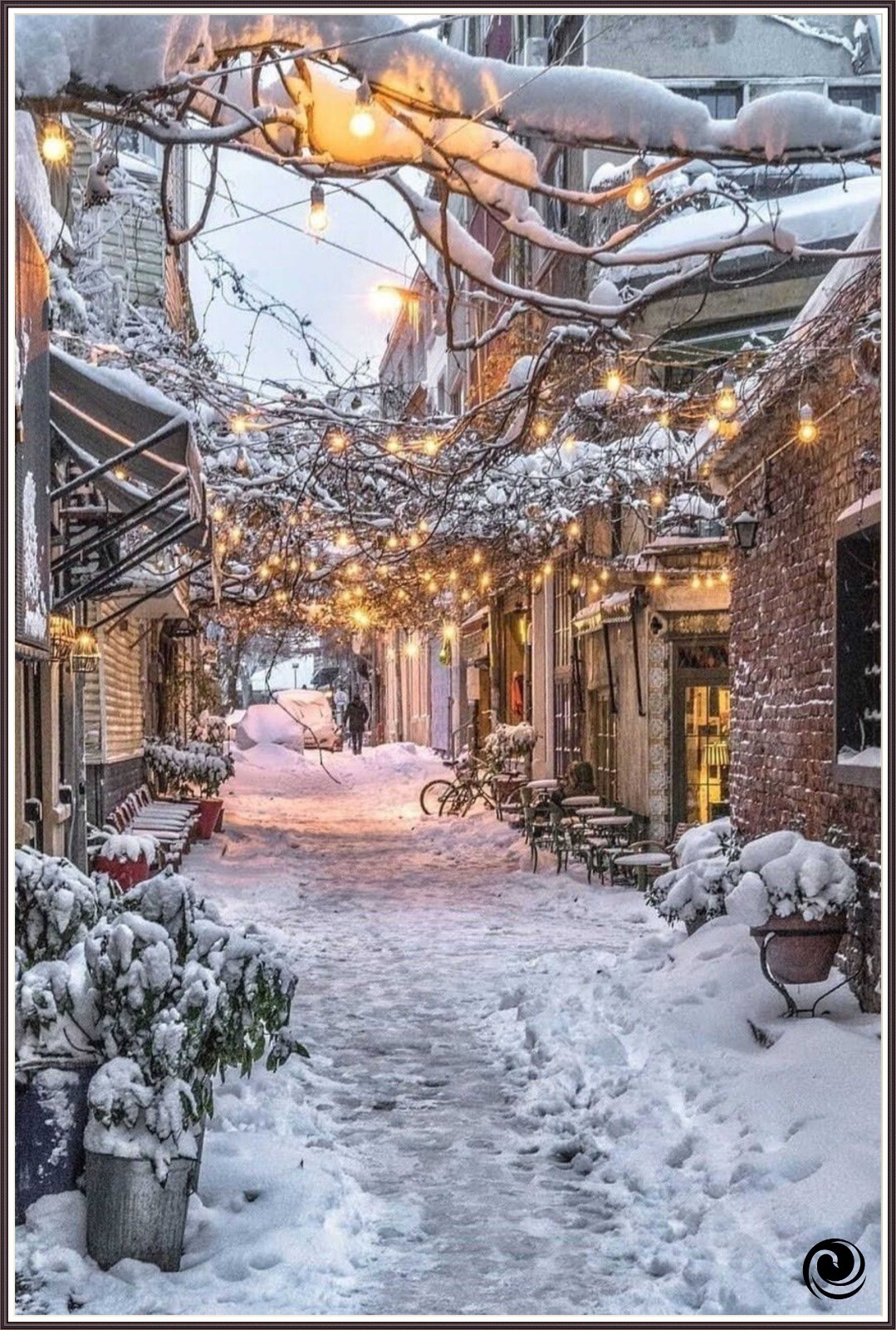 Cozy Winter Village 708 - Chart Counted Cross Stitch Pattern