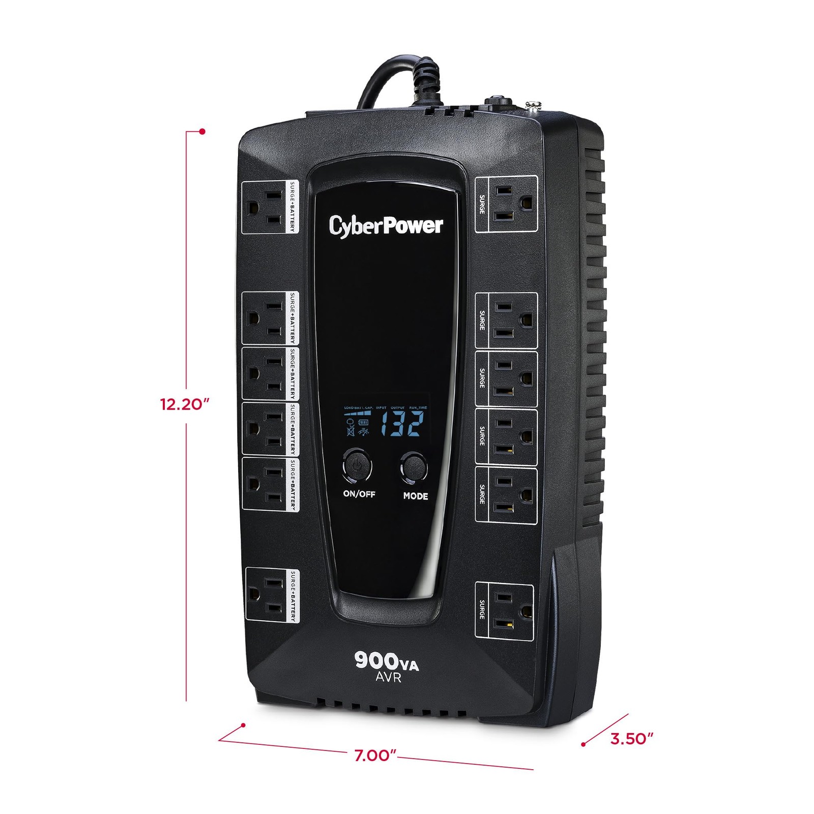 900VA UPS LCD AVR