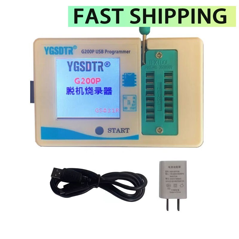 G200P High Speed Offline Programmer SPI FLASH EEPROM 24/25/93/45 Programming