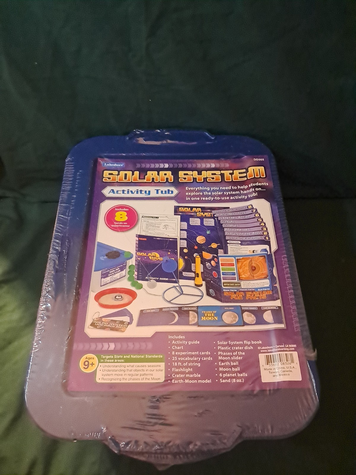 Lakeshore Solar System Activity Tub 8 Experiments