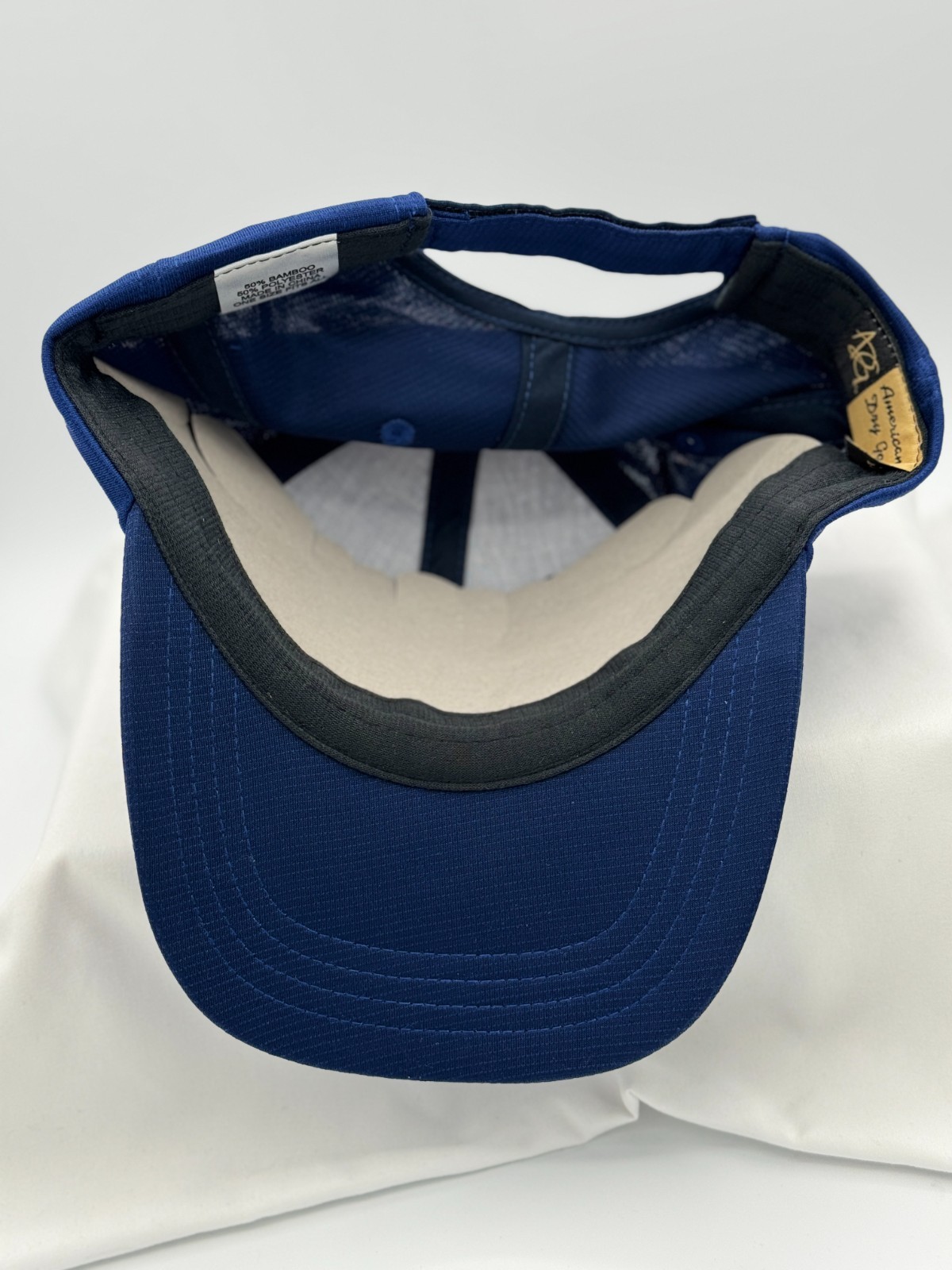 PGA Minnesota Section Golf Strap Back Hat / Cap - OSFA - Blue - Bamboo Polyester