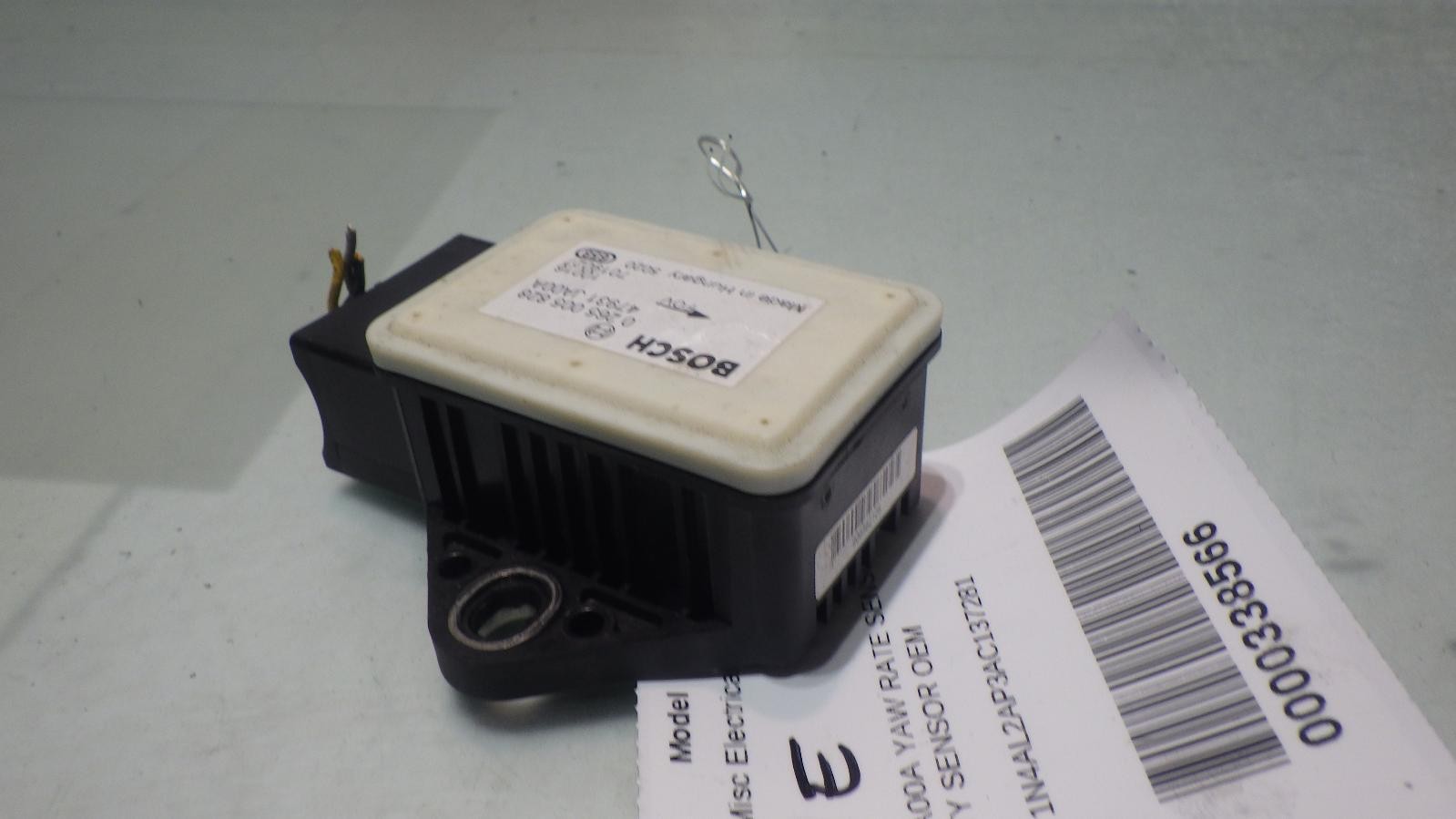10 NISSAN ALTIMA Yaw Rate Sensor Gravity Sensor 47931JA00A